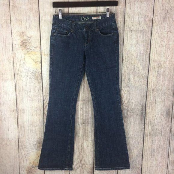 Chip & Pepper C7P Junior's Size 3 Blue Laguna Beach Flare Stretch Denim Jeans - Picture 1 of 8